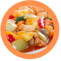 14. Pad Priew Whaan Kai (met rijst)