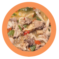 2. Tom Yam Nua (zonder rijst)