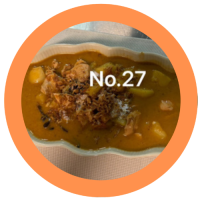 27. Kaeng massaman nua (met rijst)