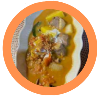 53. KAENG MASSAMAN PED (EEND) (met rijst)