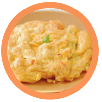 64. omelet met groenten